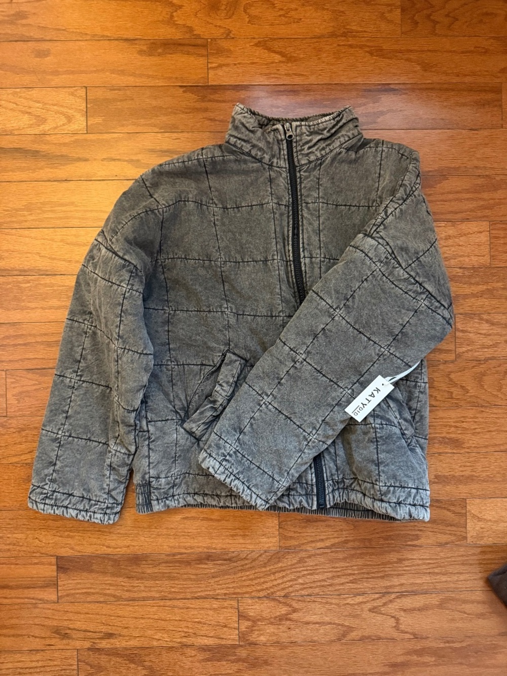 Gray Katydid Oversized Jacket